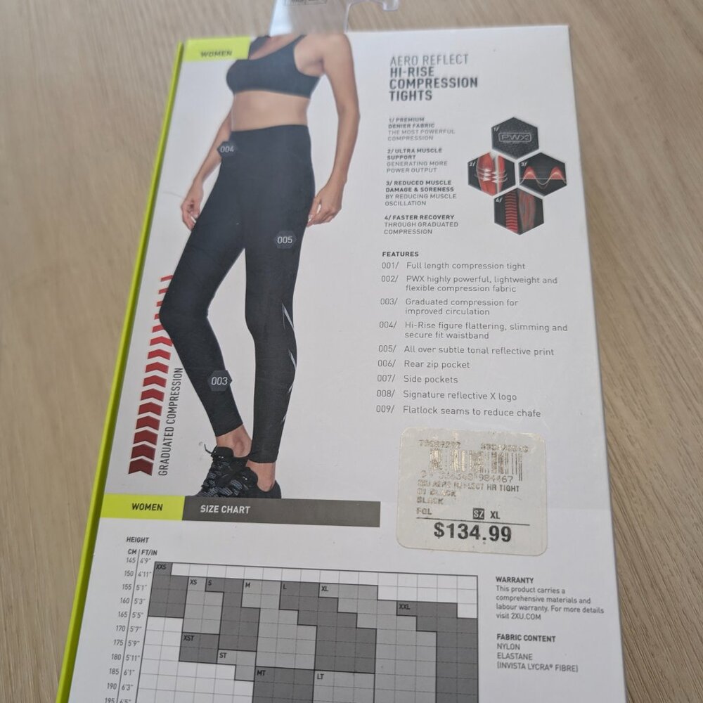2Xu REFLECTIVE BNIB TIGHTS - Picture 4 of 6